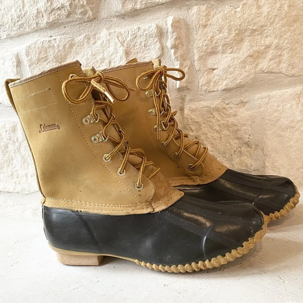 Coleman Thinsulate - Steel Shank - Men's Size 8 All Weather‎ Duck Boots